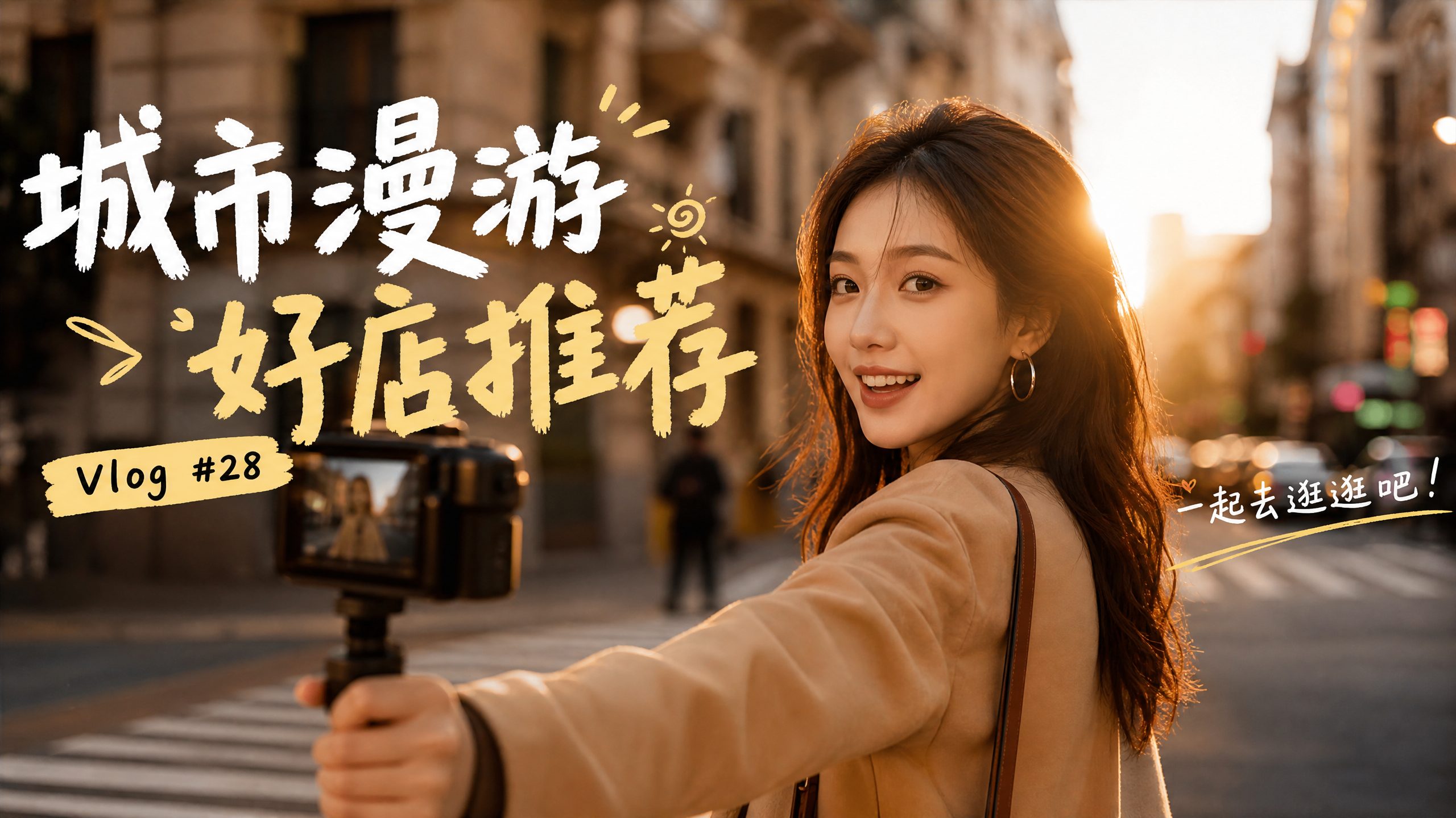 糖心vlog城市漫游视频教程